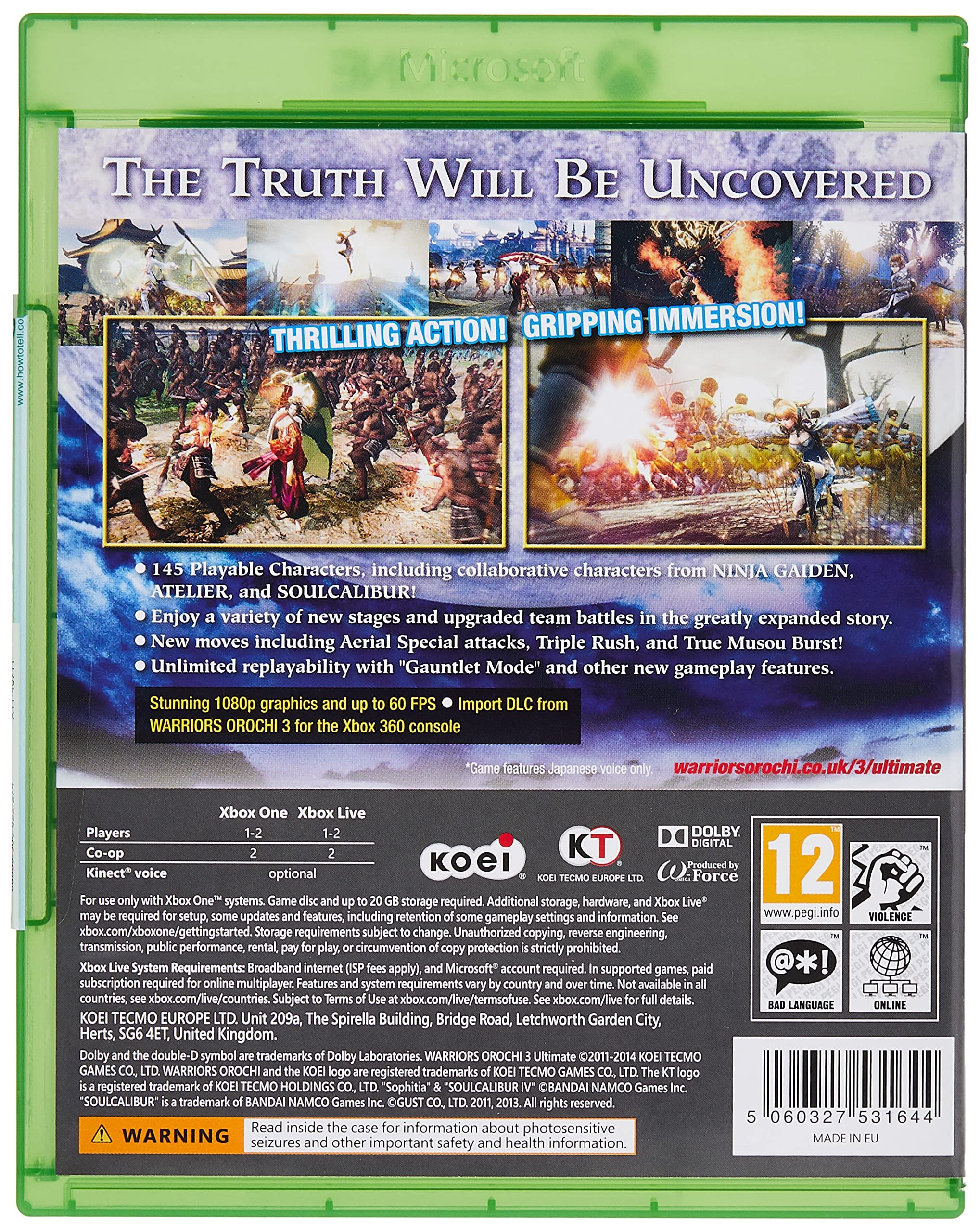 Amazon.com: Warriors Orochi 3: Ultimate : Video Games